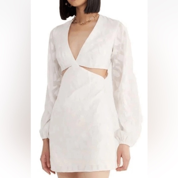 NWT! Revolve x Rumer the Label Giselle cut out mini dress. Size Medium - Picture 7 of 7